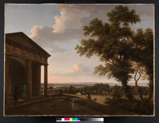 Ansicht im Mount Merrion Park, 1804